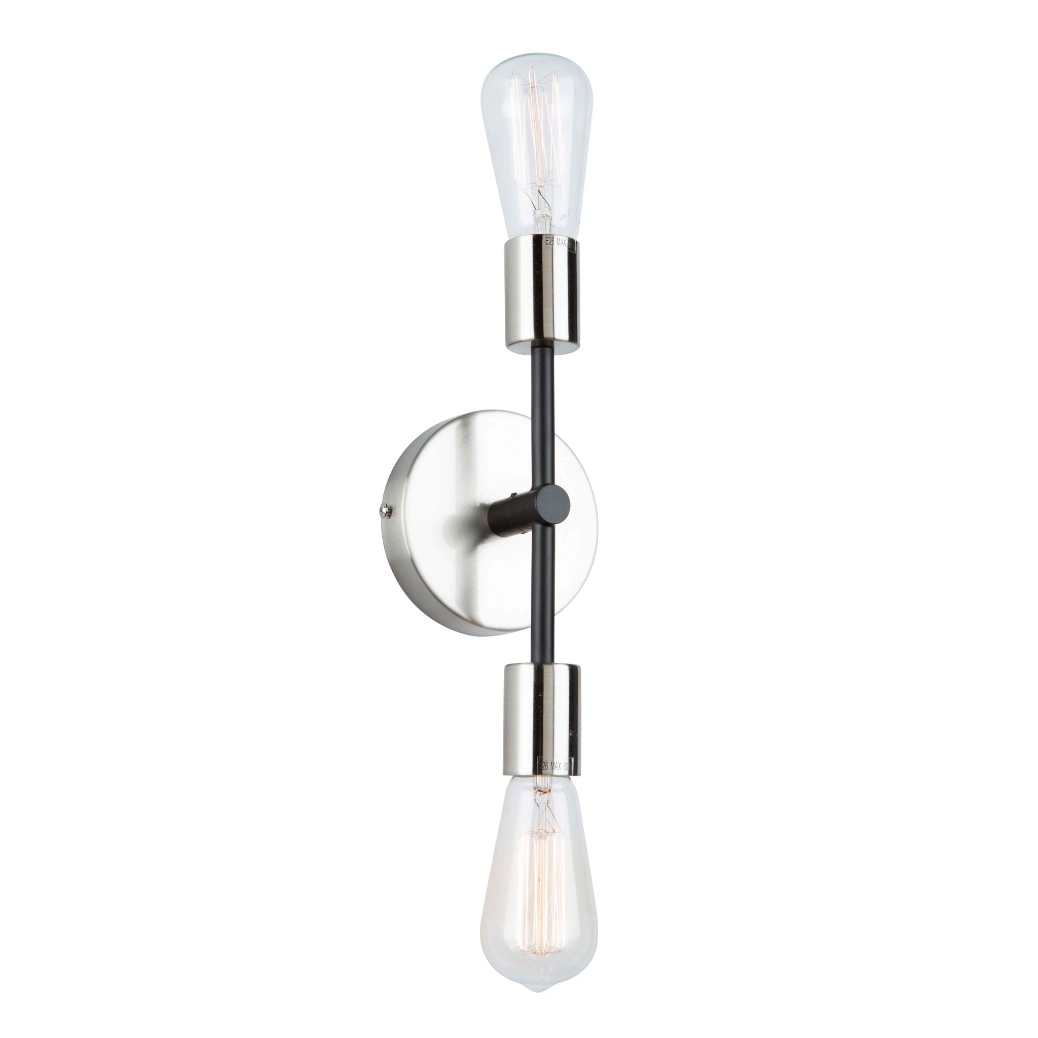 Truro Sconce Stainless steel, Black - AC11256NB | ARTCRAFT