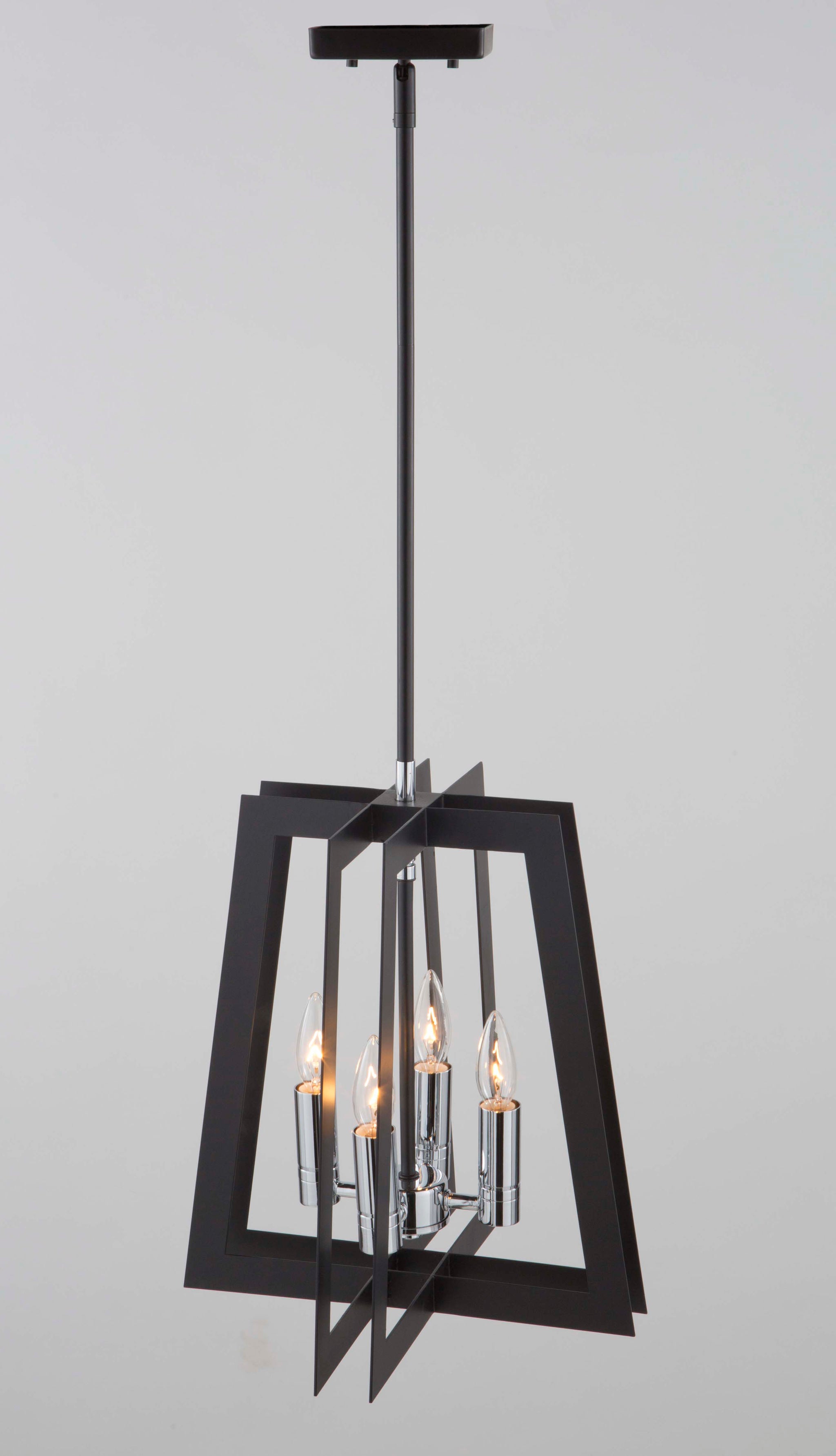 Carlton Chandelier Nickel, Noir - AC11374 | ARTCRAFT
