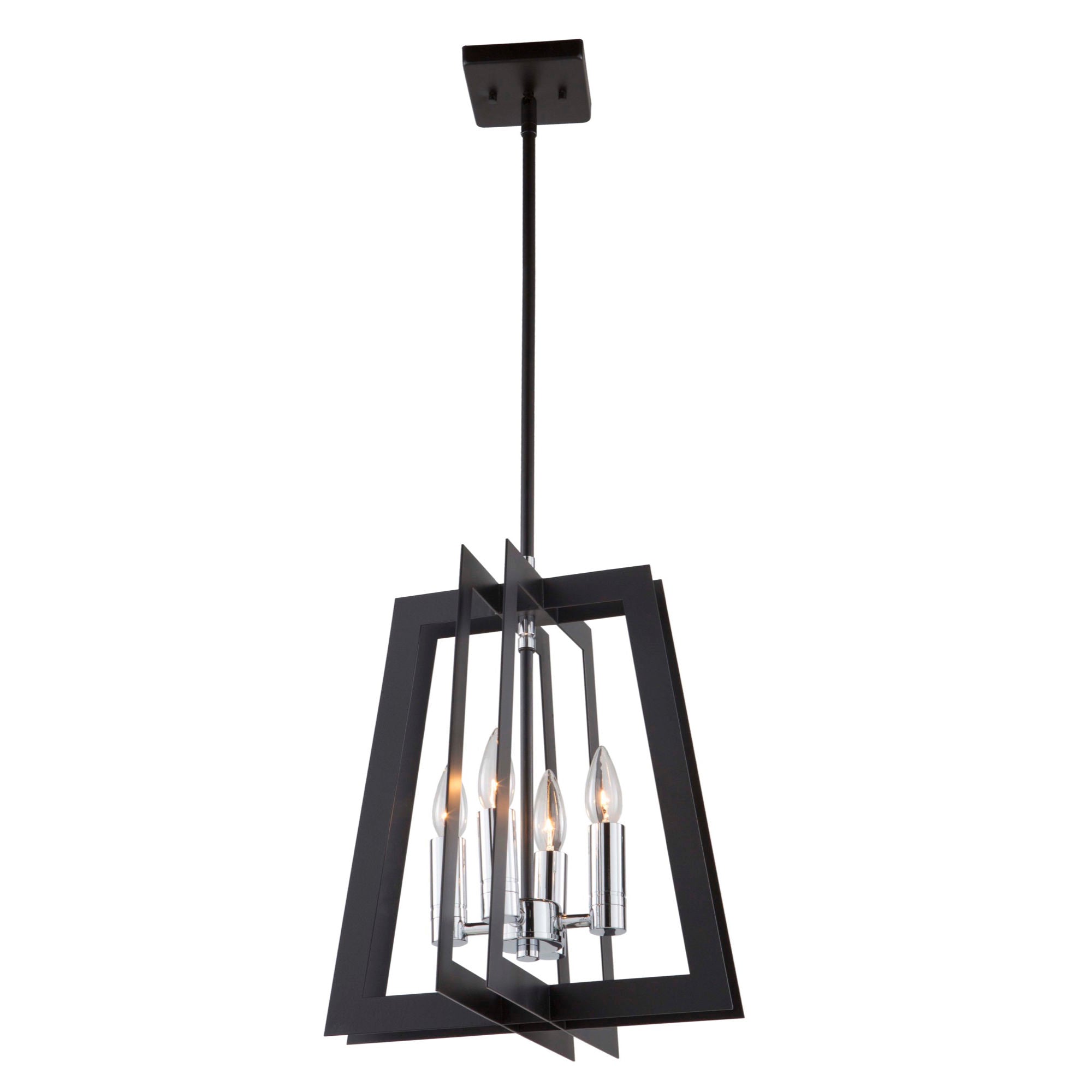 Carlton Chandelier Nickel, Noir - AC11374 | ARTCRAFT
