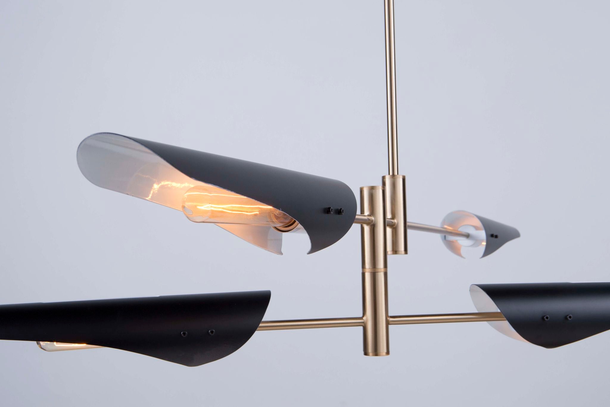 Modern Renaissance Chandelier Gold, Black - AC11394 | ARTCRAFT