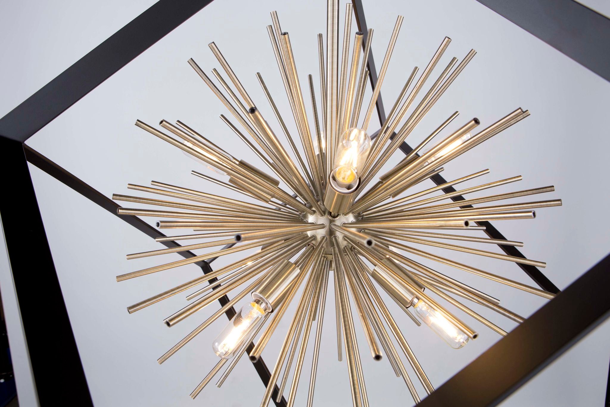 Sunburst Chandelier Gold, Black - AC11440 | ARTCRAFT