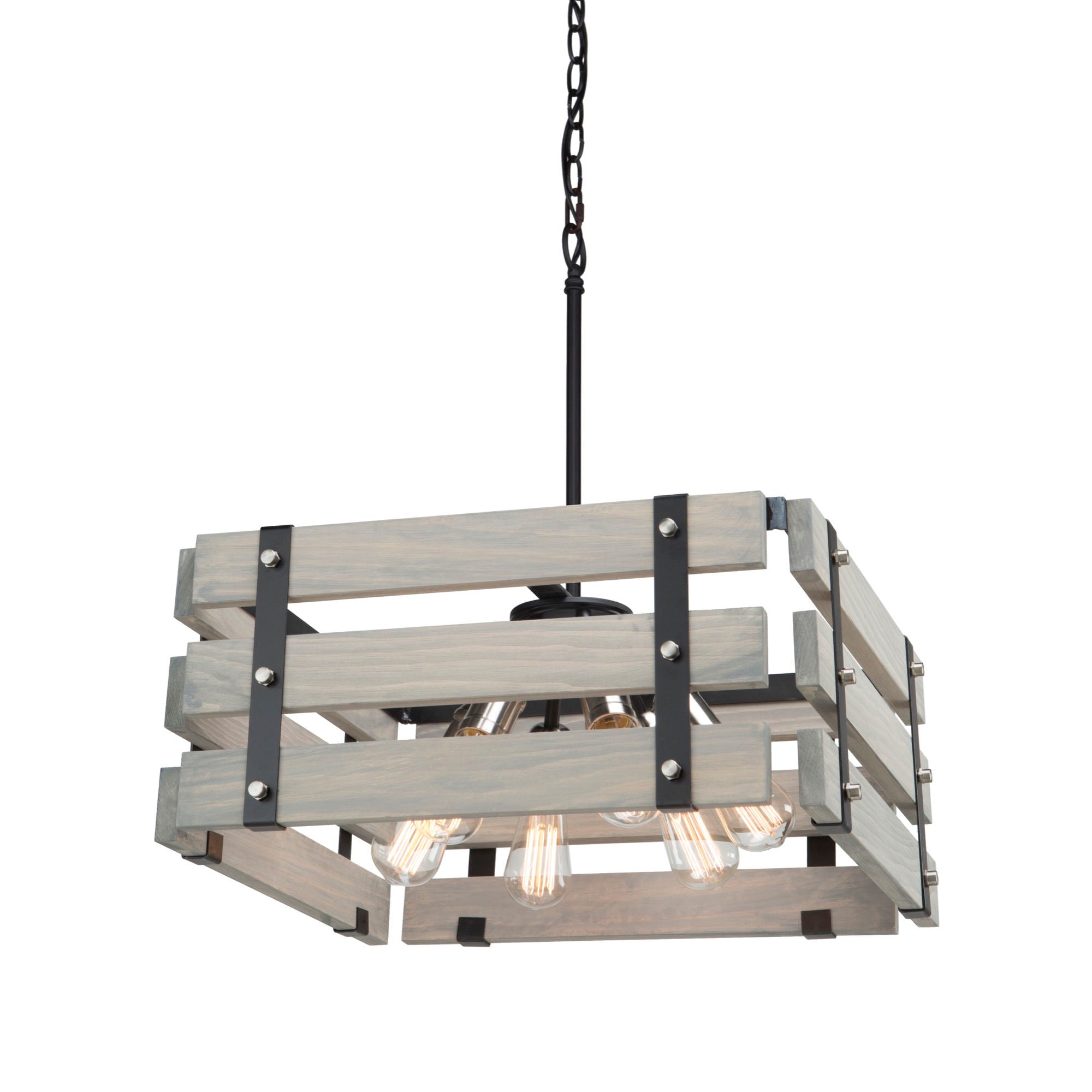 Barnyard Suspension Bois - AC11496BW | ARTCRAFT