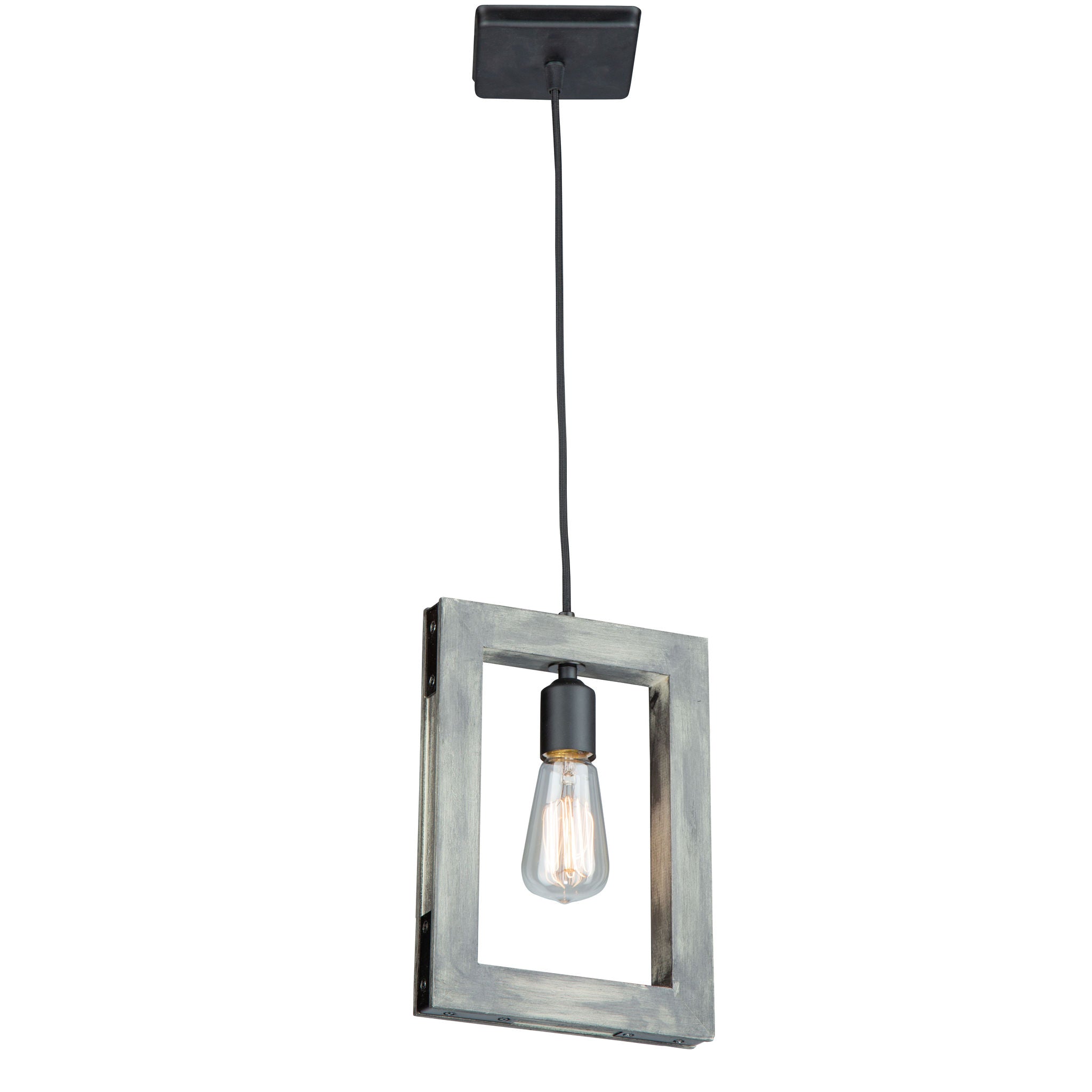 Gatehouse Suspension simple Bois, Noir - AC11651BK | ARTCRAFT
