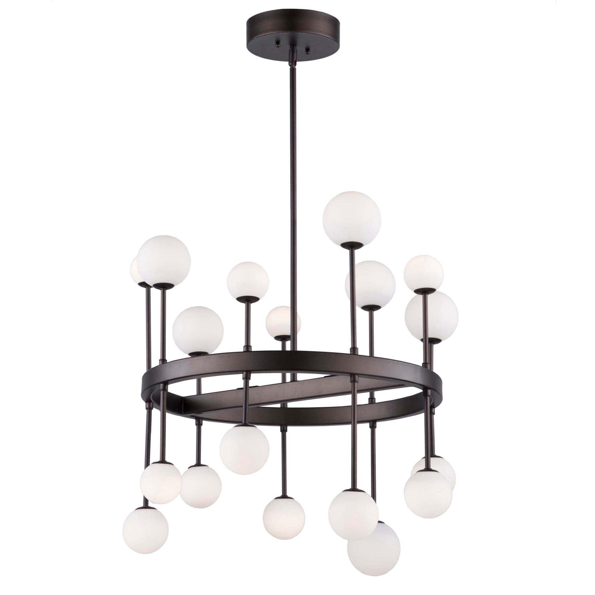 Melrose Chandelier Bronze DELINTÉGRÉ - AC6623 | ARTCRAFT