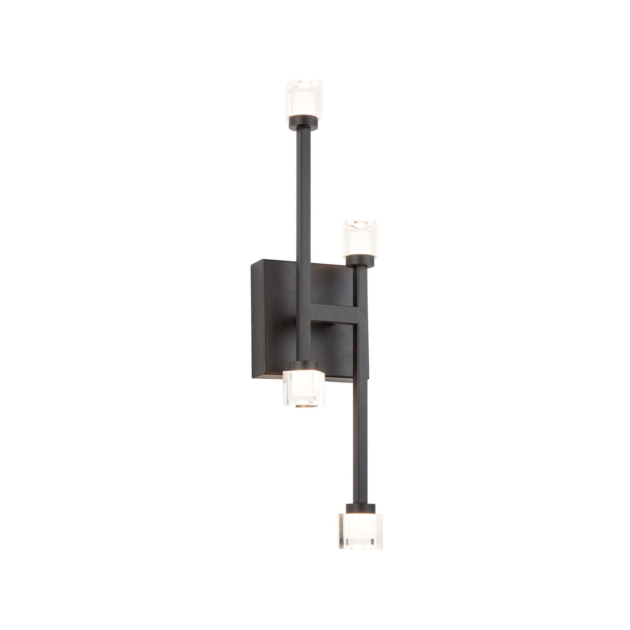 Batton Sconce Black INTEGRATED LED - AC6643BK | ARTCRAFT