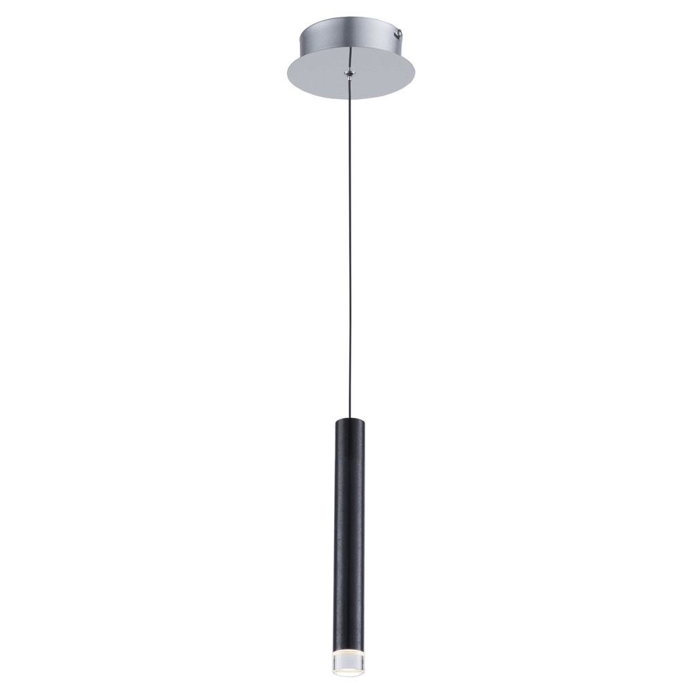 Galiano Suspension simple Noir DELINTÉGRÉ - AC7082BK | ARTCRAFT