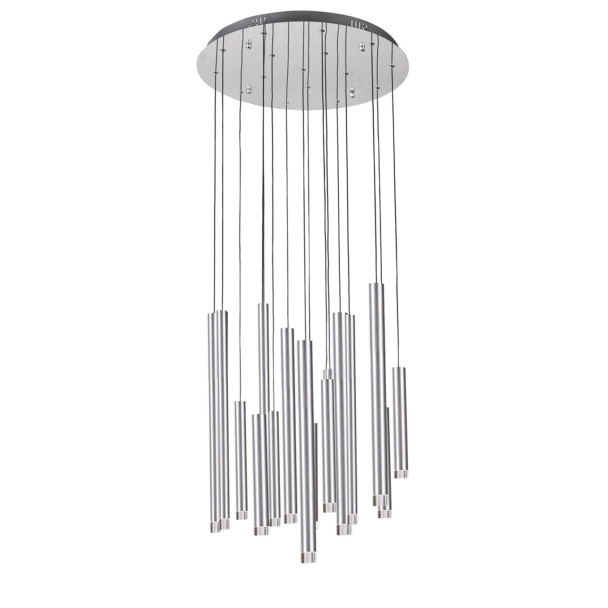 Galiano Chandelier Aluminum INTEGRATED LED - AC7086SA | ARTCRAFT