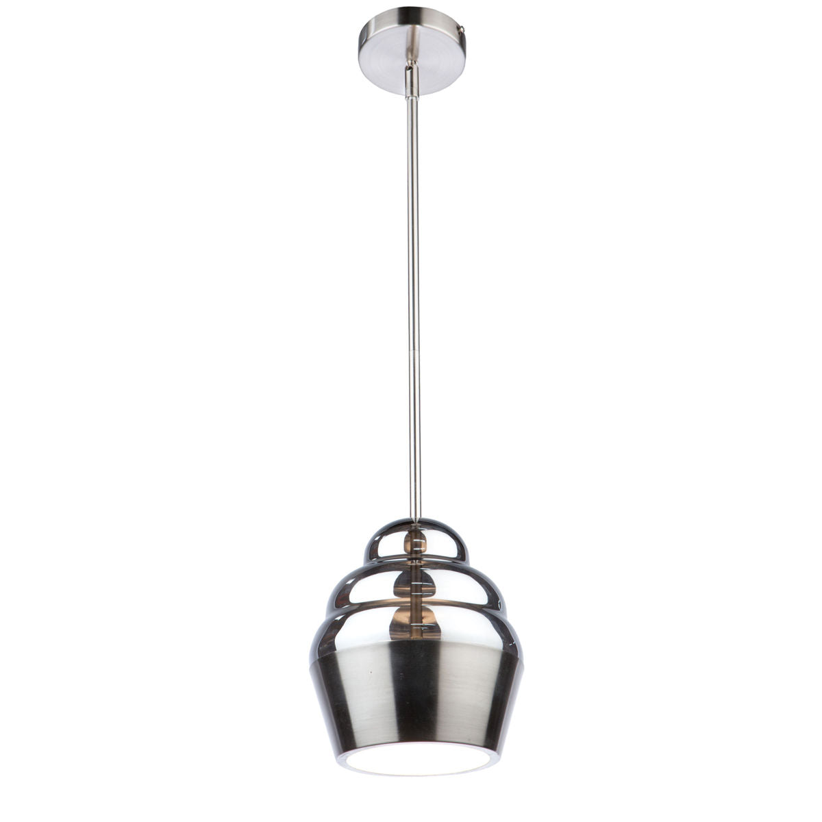 Lux Pendant Suspension simple Nickel DEL INTÉGRÉ - AC7377 | ARTCRAFT