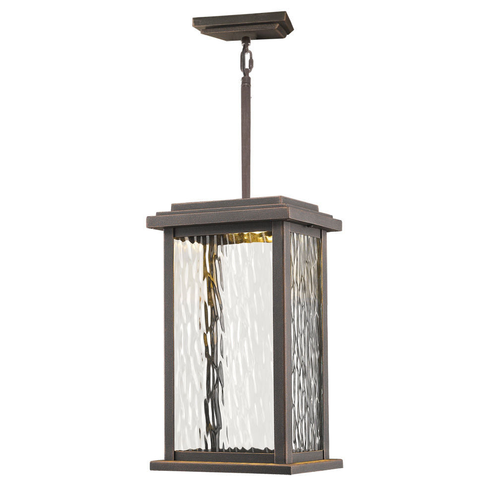 Sussex Drive Outdoor pendant Bronze INTEGRATED LED - AC9075OB | ARTCRAFT