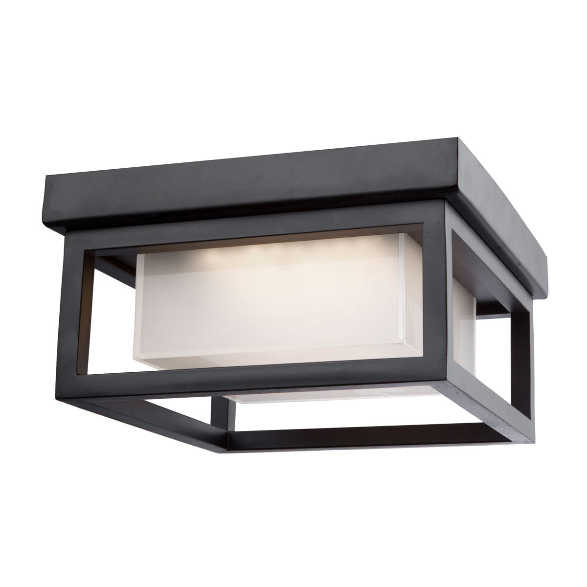 Overbrook Plafonnier exterieur Noir DEL INTÉGRÉ - AC9136BK | ARTCRAFT