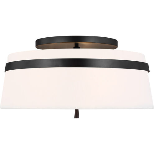 CORDT-LANDT Semi plafonnier Noir - AF1153AI | GENERATION-LIGHTING