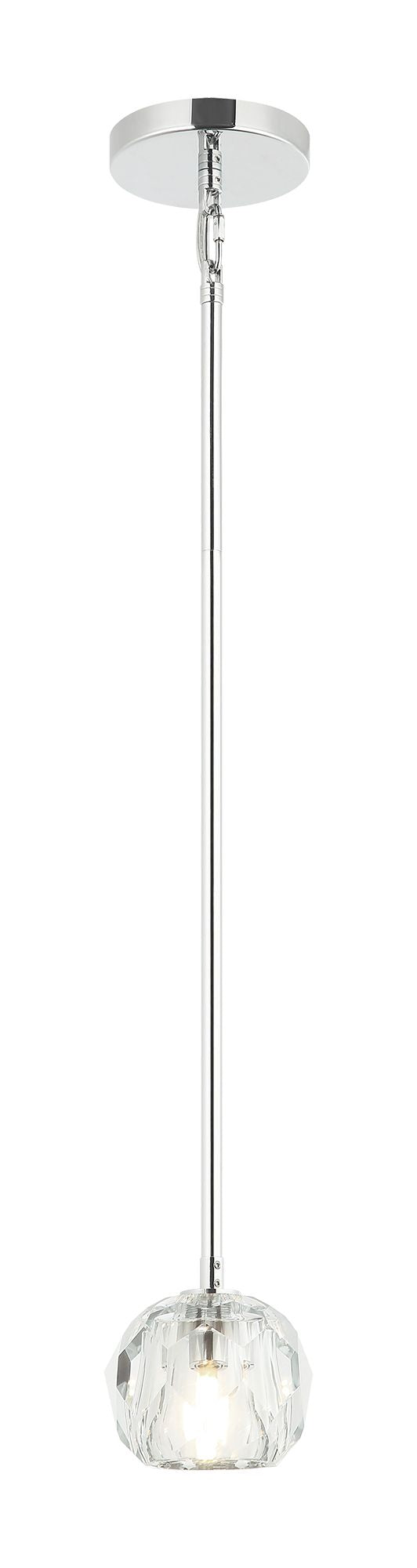 ROSA Suspension simple Chrome - C61401CH | MATTEO