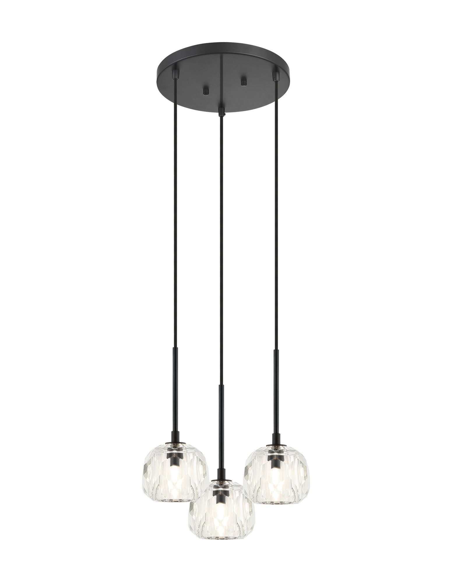 ROSA Suspension Noir - C61433MB | MATTEO