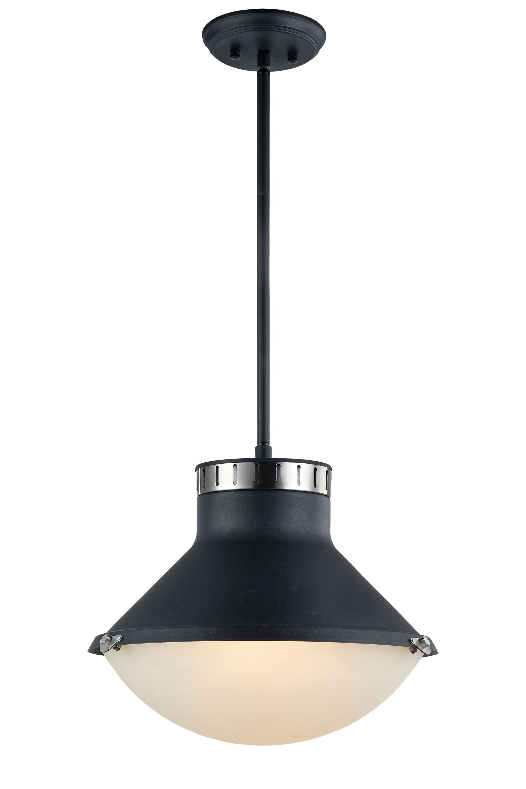 NOTTING Suspension simple Noir, Nickel - C66303MBBN | MATTEO