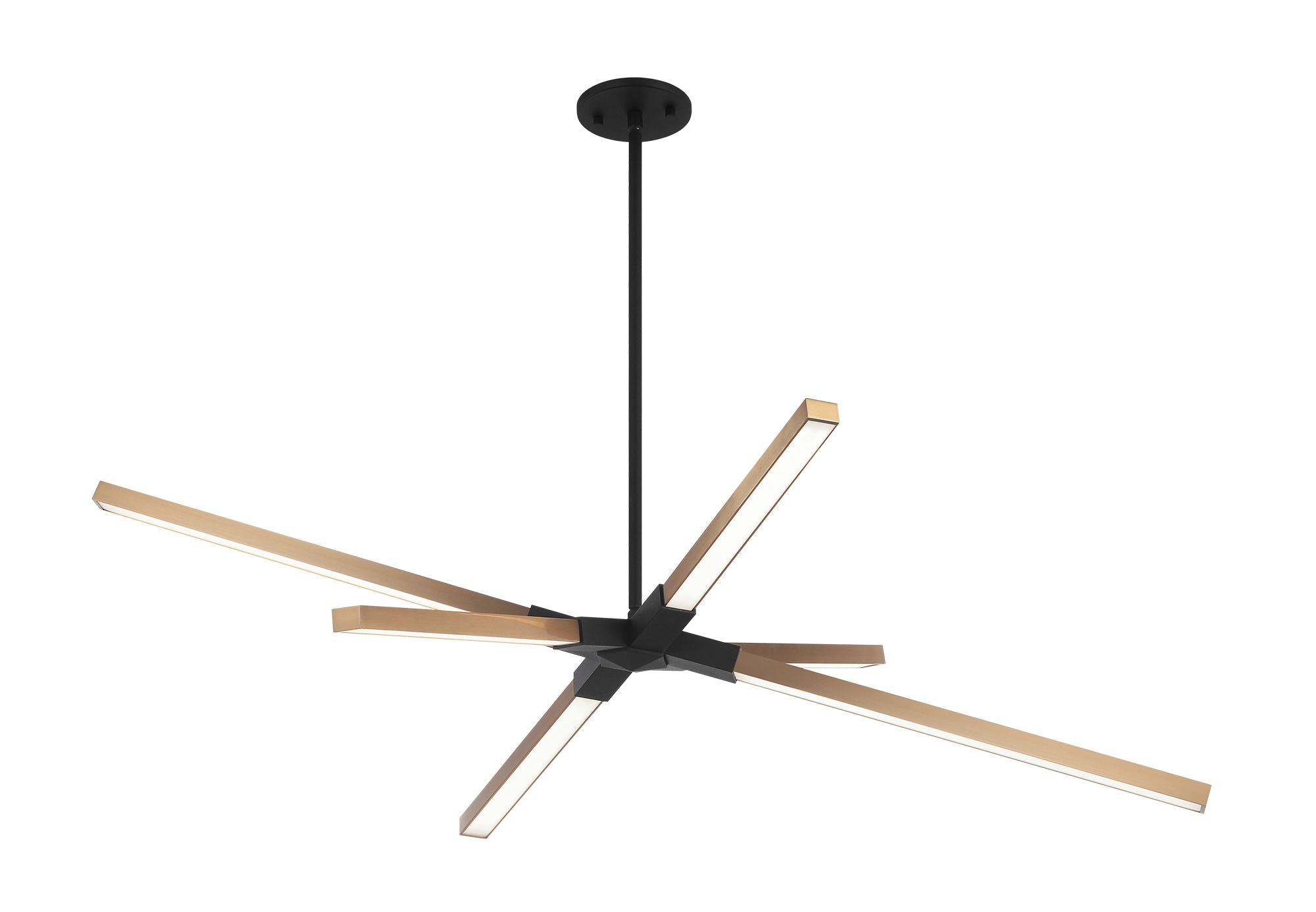 ASTERISK Suspension Noir, Or DEL INTÉGRÉ - C66806MBAG | MATTEO