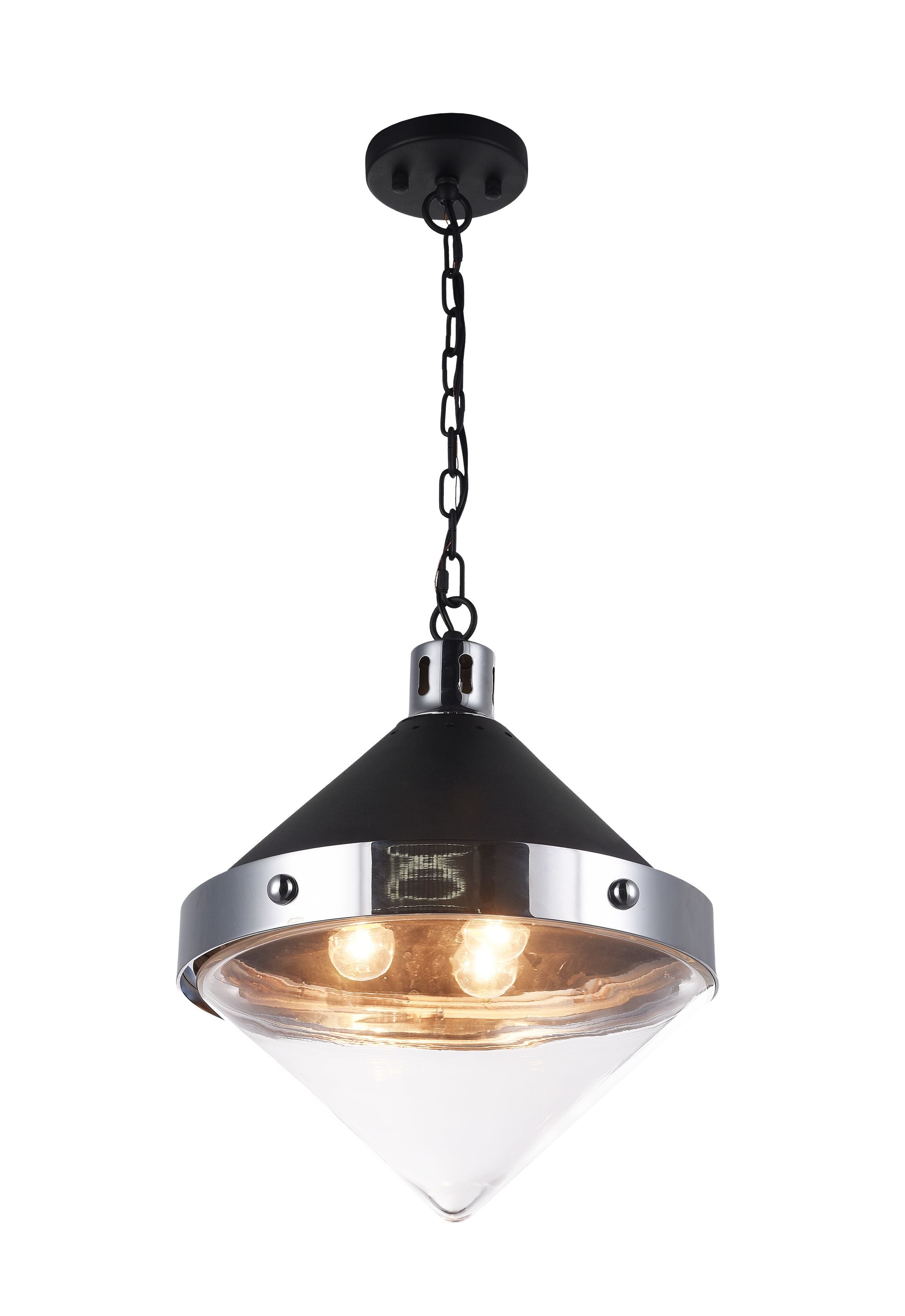 SPHERICON Pendant Black, Chrome - C72203CHCL | TEO
