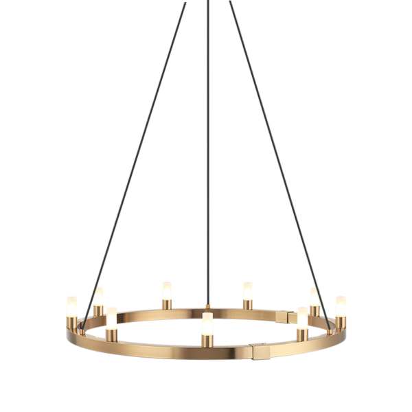 CASCADIAN Chandelier Gold - C75209AG | TEO