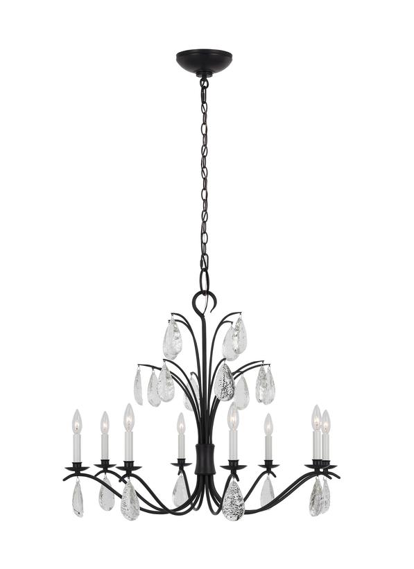 SHANNON Chandelier Black - CC1608AI | GENERATION LIGHTING