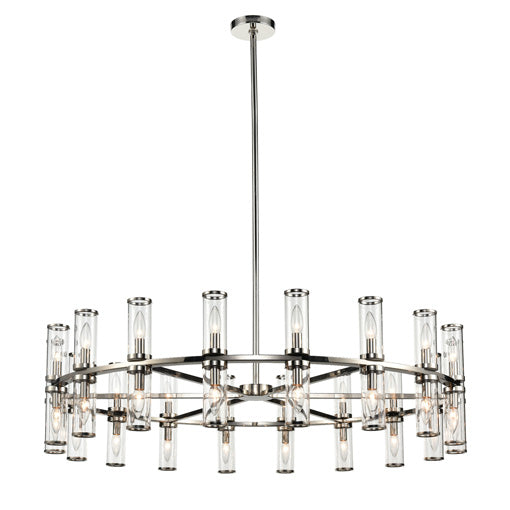 REVOLVE Chandelier Nickel - CH309036PNCG | ALORA
