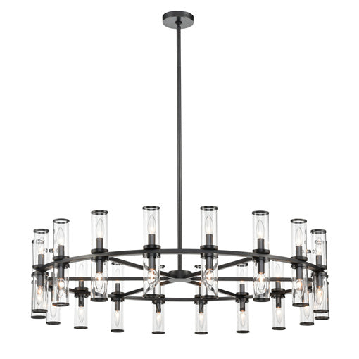REVOLVE Chandelier Bronze - CH309036UBCG | ALORA