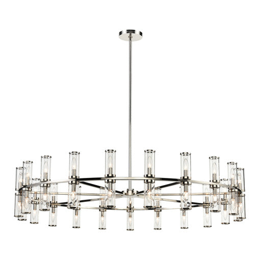 REVOLVE Chandelier Nickel - CH309042PNCG | ALORA