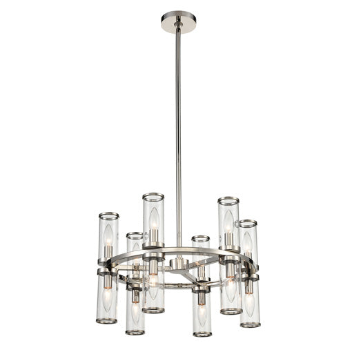 REVOLVE Chandelier Nickel - CH309066PNCG | ALORA