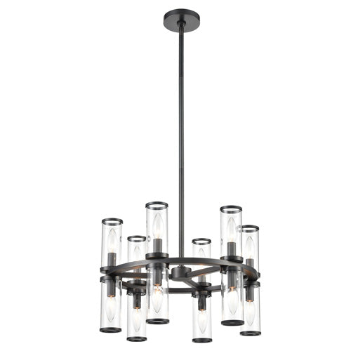 REVOLVE Chandelier Bronze - CH309066UBCG | ALORA