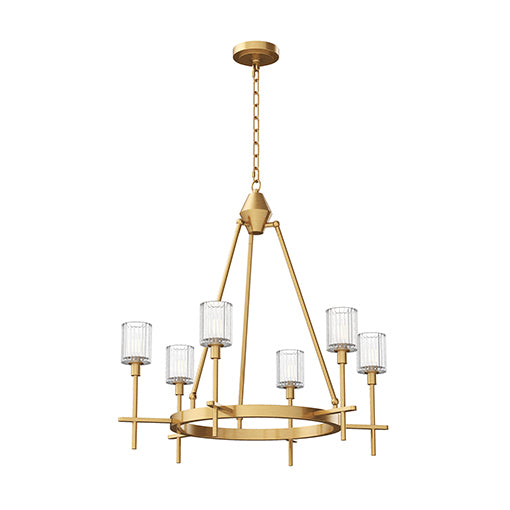 SALITA Chandelier Or - CH314306VBRC | ALORA