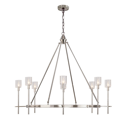 SALITA Chandelier Nickel - CH314308PNCC | ALORA
