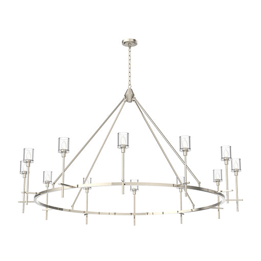 SALITA Chandelier Nickel - CH314312PNCC | ALORA