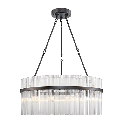 CARLISLE Chandelier Bronze - CH314812UB | ALORA