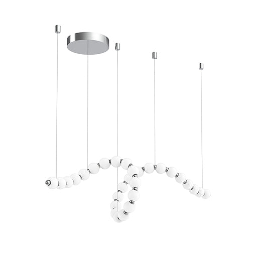 AKOYA Suspension Chrome DEL INTÉGRÉ - CH321508CH | ALORA