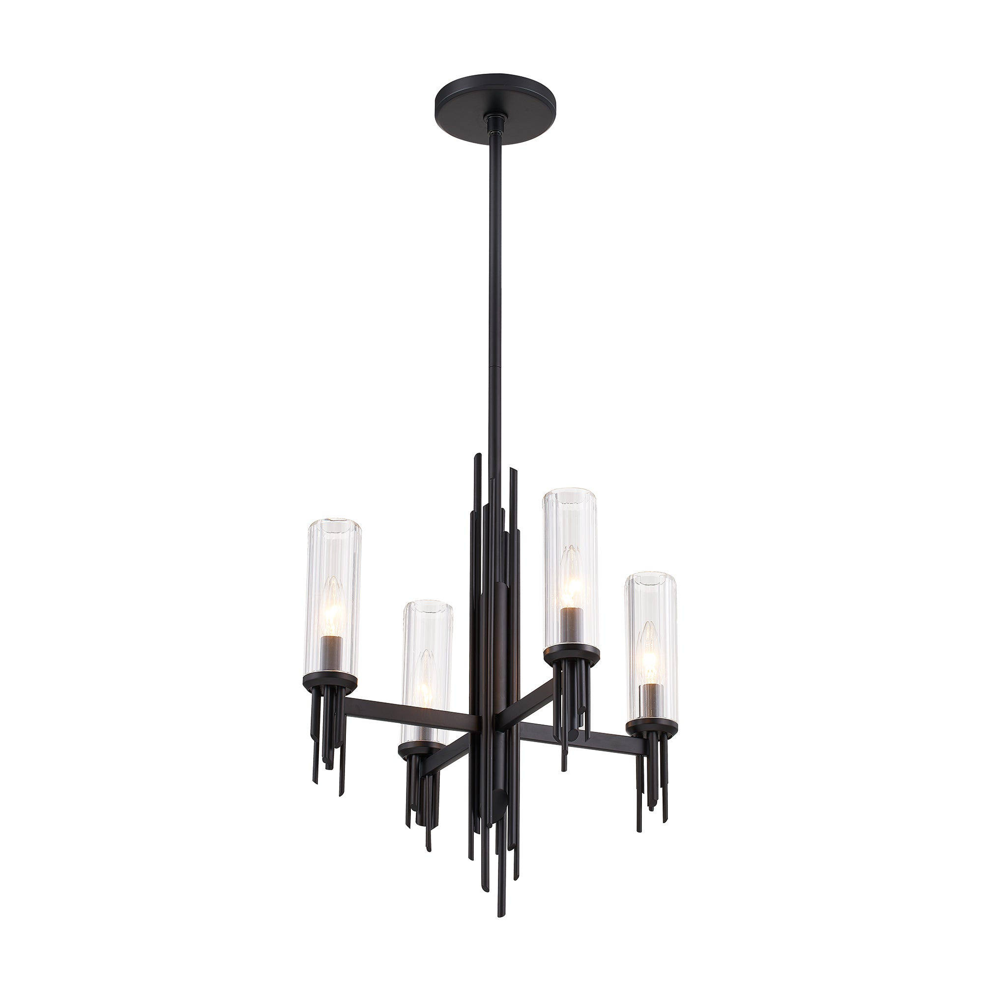 TORRES Chandelier - CH335418MBCR | ALORA