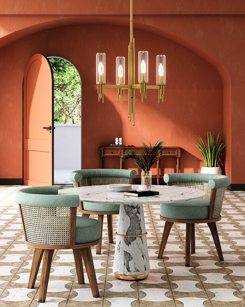 TORRES Chandelier - CH335418VBCR | ALORA