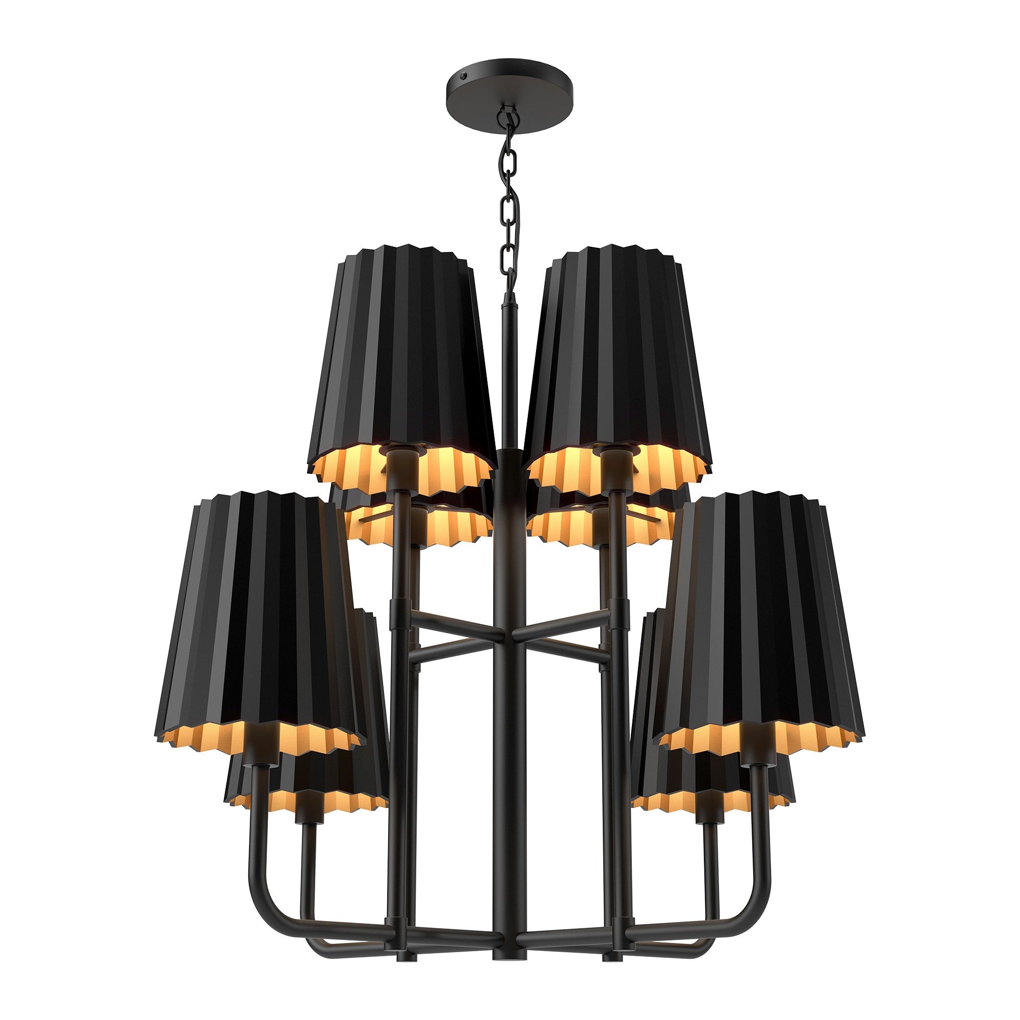 PLISSE Pendant Black - CH528830MB | ALORA MOOD