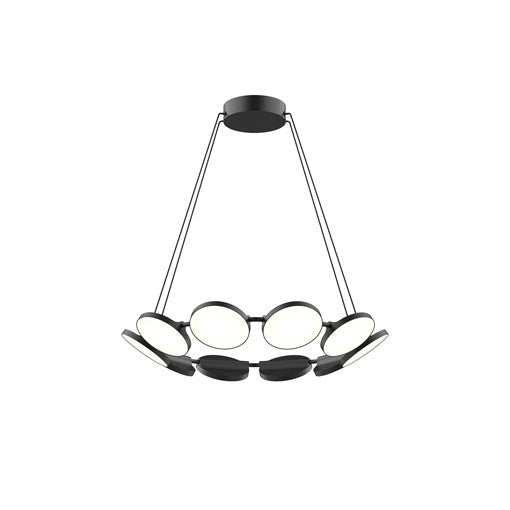 NOVEL Chandelier Black INTEGRATED LED - CH72225-BK | Kuzco