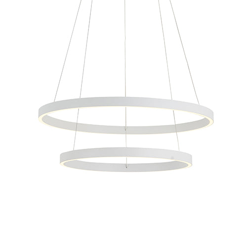 CERCHIO Suspension Blanc - CH86224-WH | KUZCO