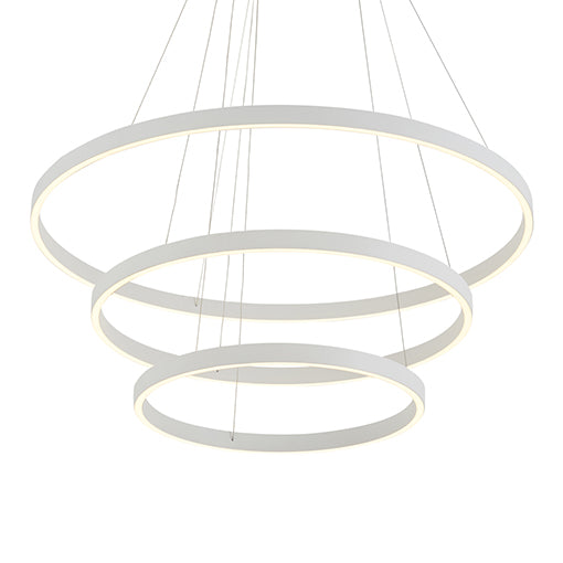 CERCHIO Suspension Blanc - CH86332-WH | KUZCO