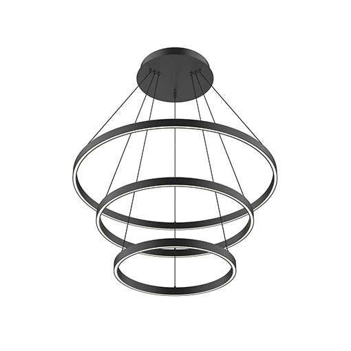 CERCHIO Suspension Noir DEL INTÉGRÉ - CH87332-BK | KUZCO