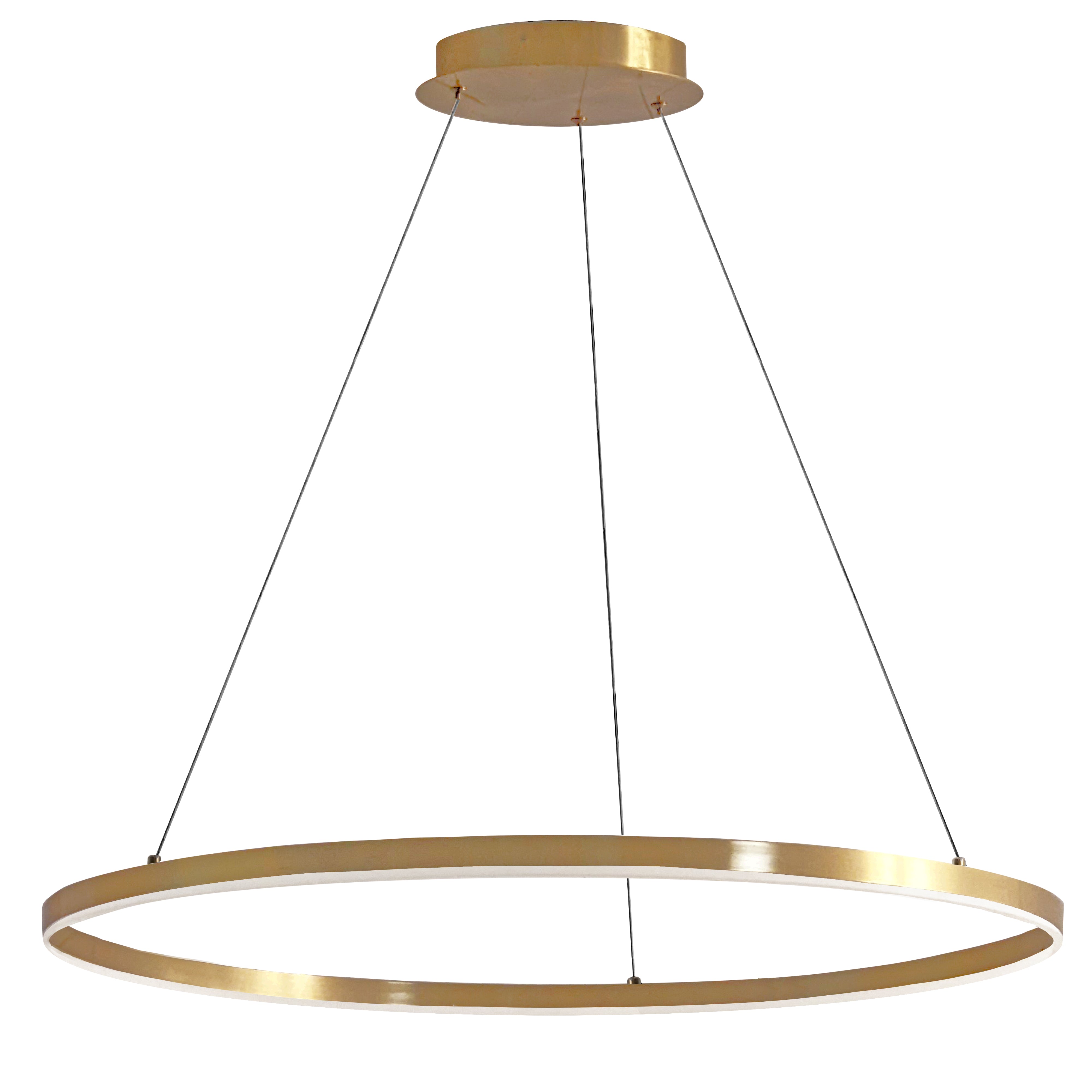 CIRCULO pendant Gold INTEGRATED LED - CIR-3263C-AGB | DAINOLITE