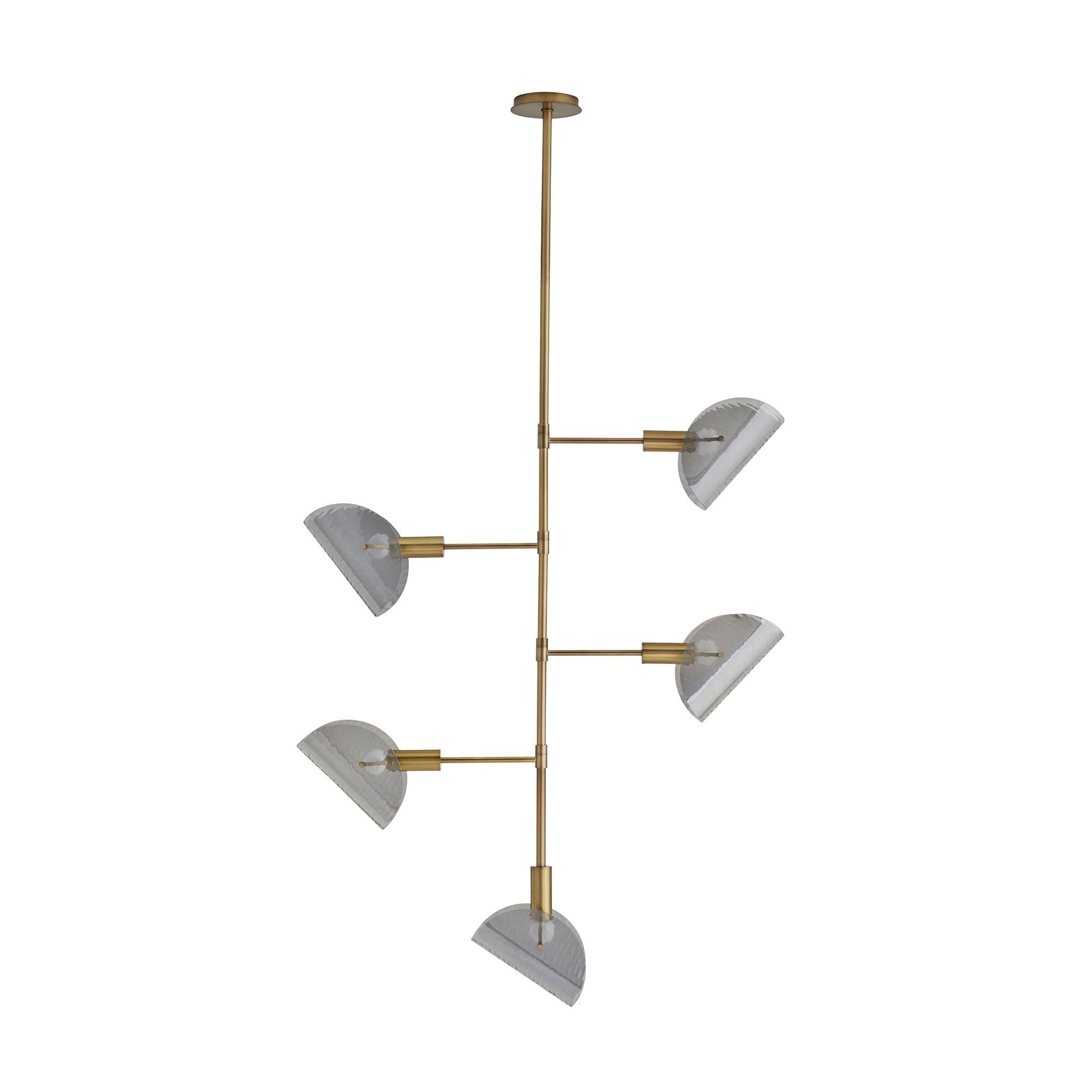 Bend Chandelier Noir - DA89000 | ARTERIORS
