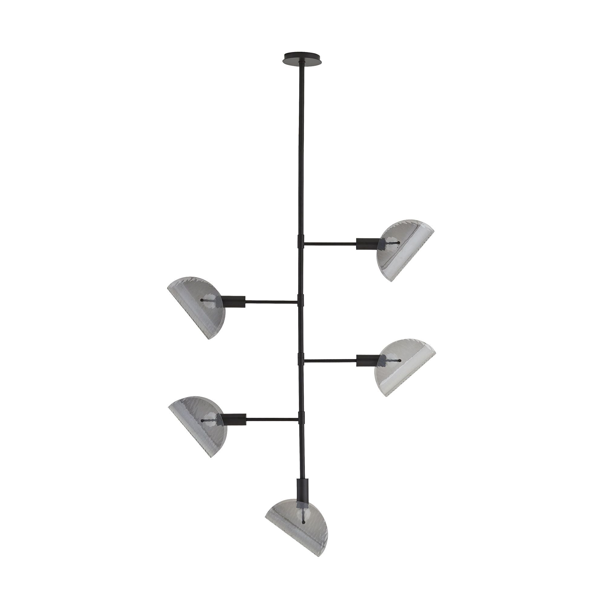 Bend Chandelier Noir - DA89002 | ARTERIORS