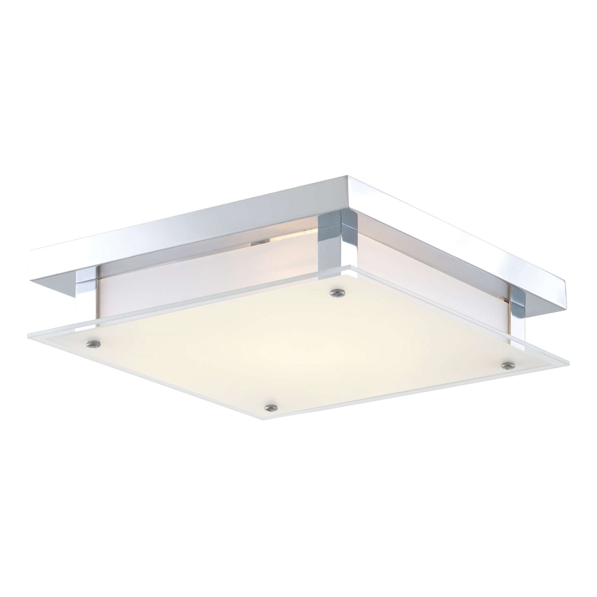 Helios AC LED Flush mount Chrome INTEGRATED LED - DVP10348CH-SSW | DVI