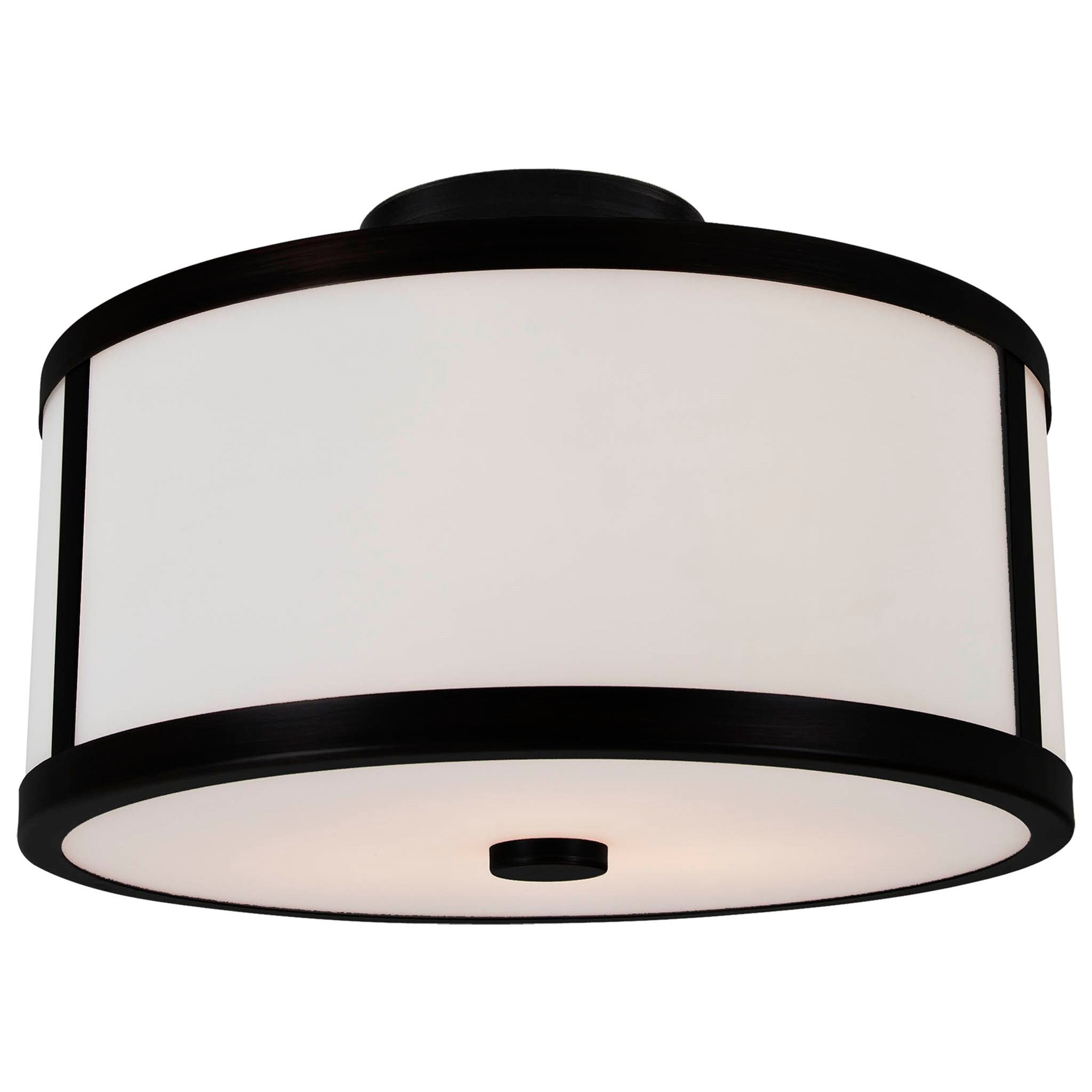 Uptown Semi-Flush mount Graphite - DVP1113GR-OP | DVI
