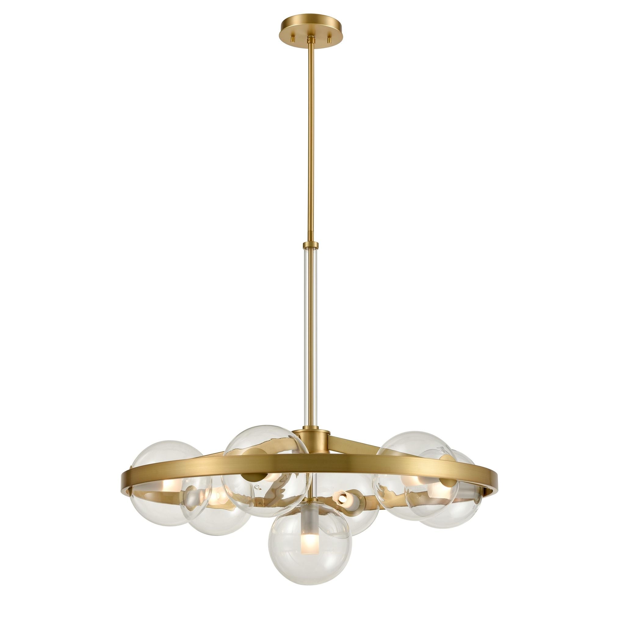 Courcelette Chandelier Gold - DVP27027VBR-CL | DVI
