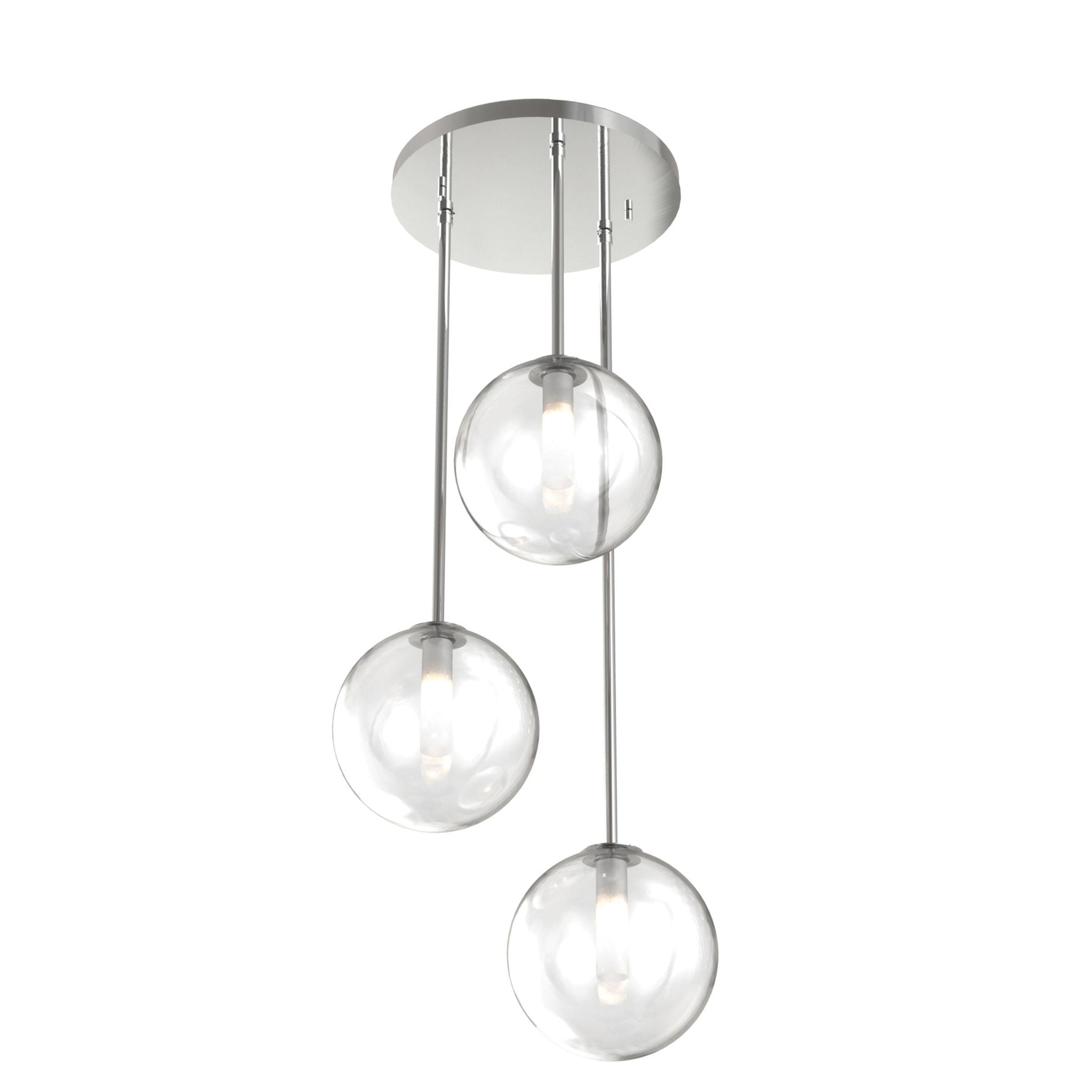 Courcelette Suspension Chrome - DVP27053CH-CL | DVI