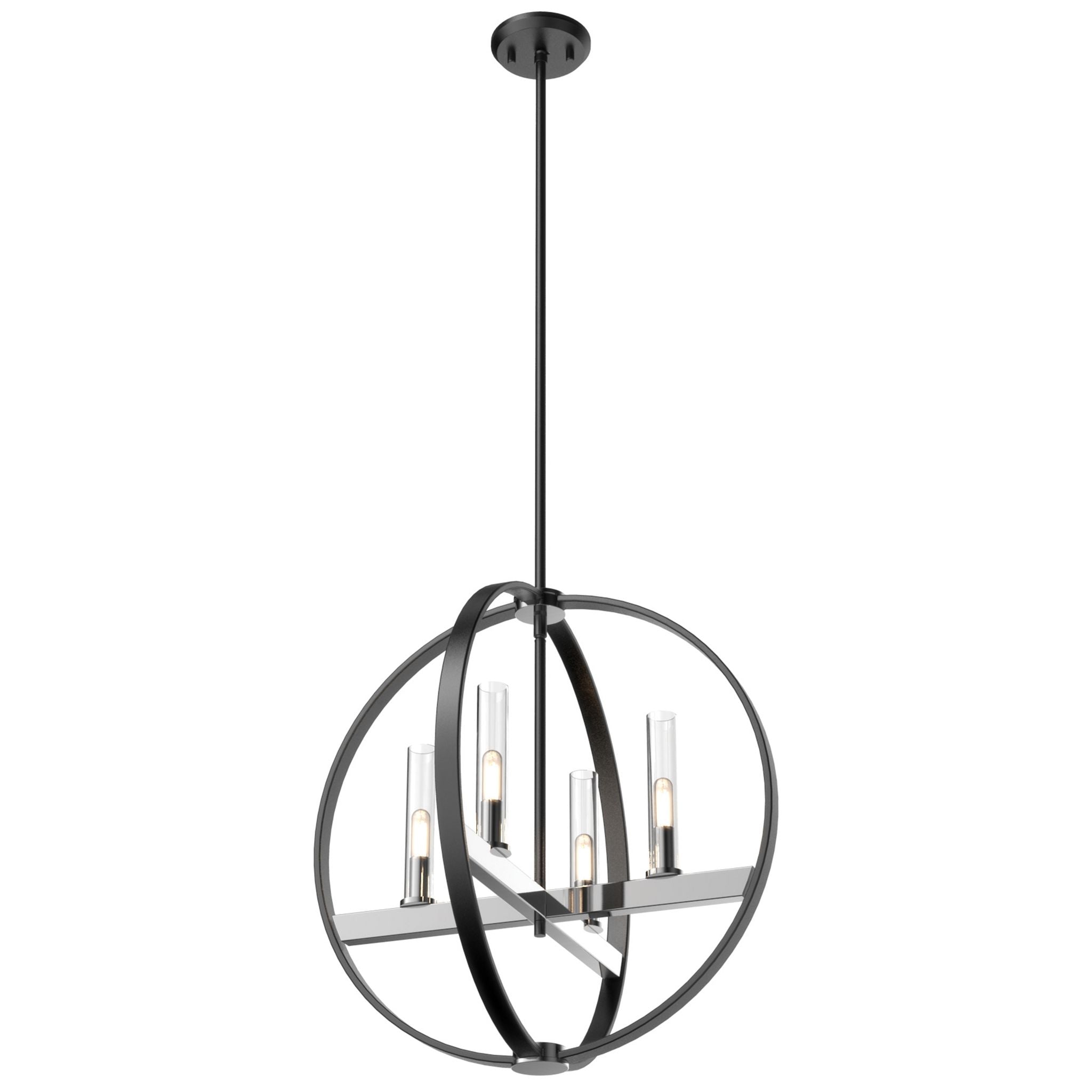 Mont-Royal Suspension Chrome, Graphite - DVP28849CH/GR-CL | DVI