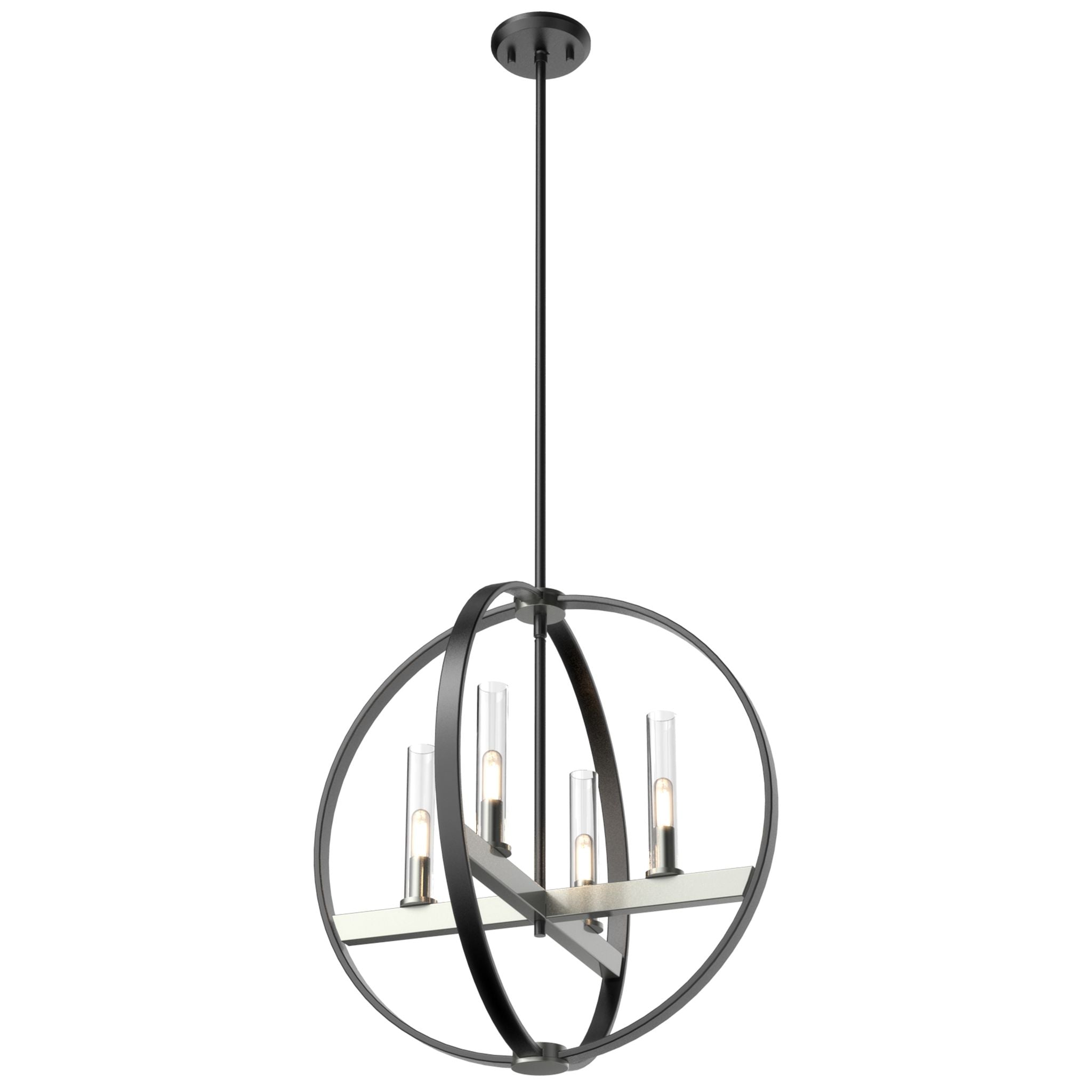 Mont Royal Pendant Stainless steel, Graphite - DVP28849SN/GR-CL | DVI