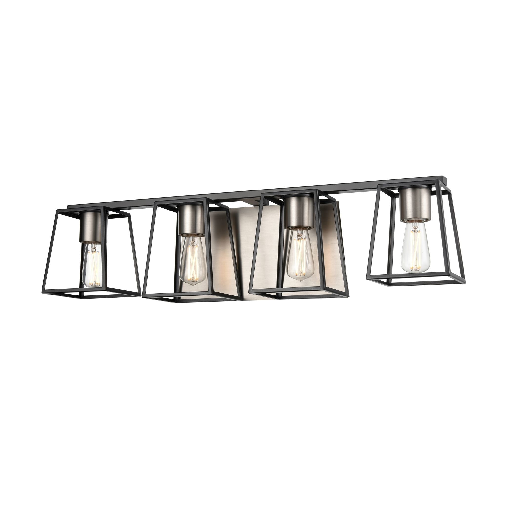 Cape-Breton Murale salle de bain Nickel, Graphite - DVP29044BN+GR | DVI