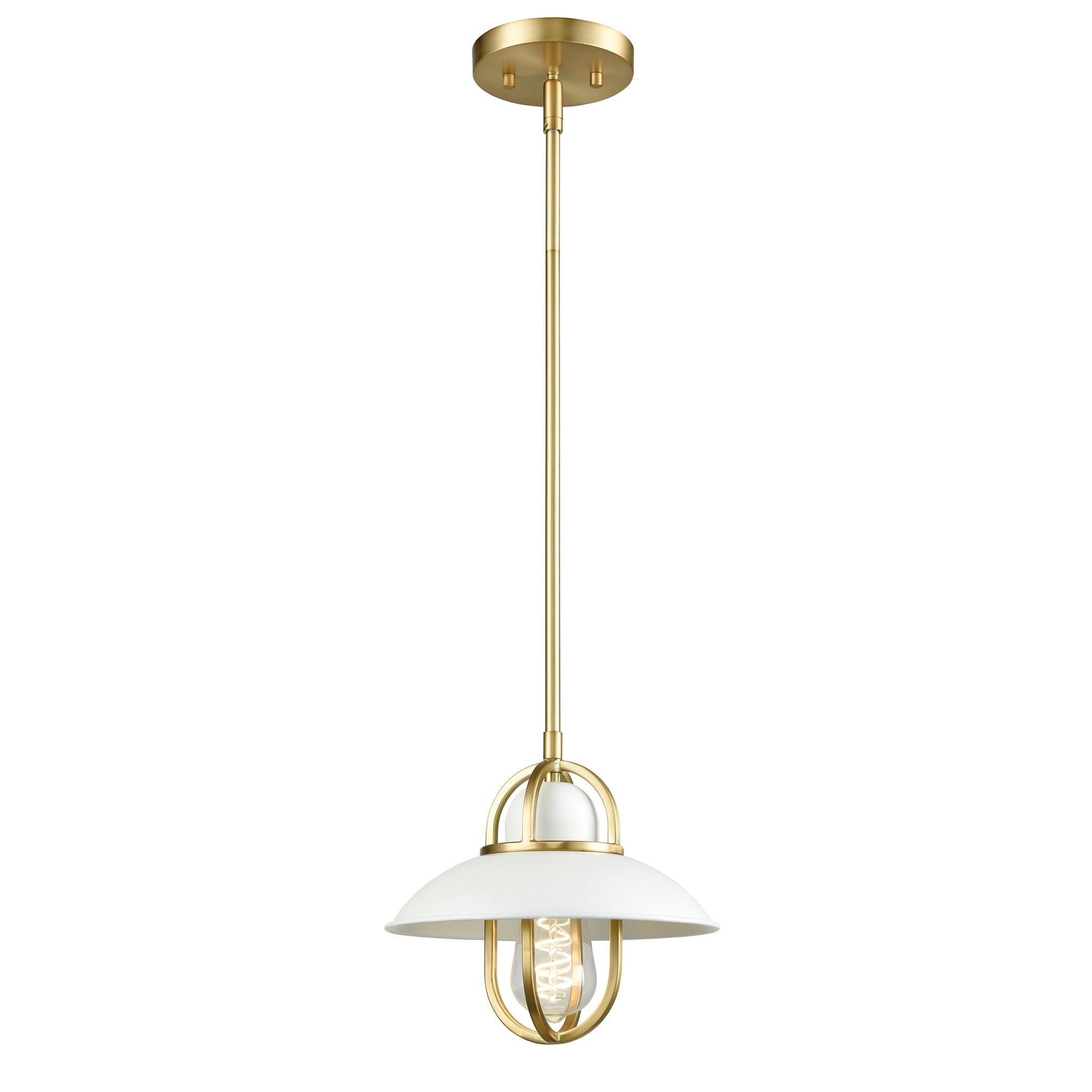 Peggys Cove Pendant Gold, White - DVP31021MW+VBR | DVI